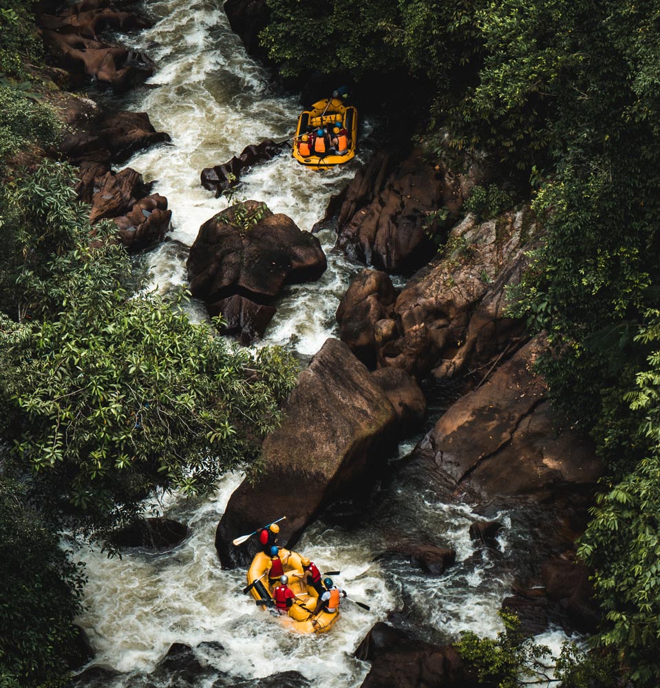 Moments luxury experiences white water rafting New Zealand